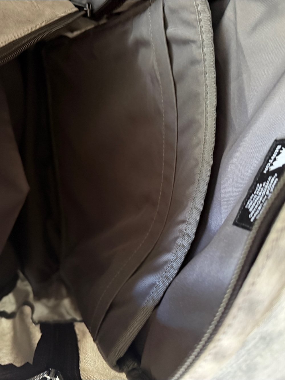 Burton Gray Backpack with Blue Accents - Picture 3 of 5
